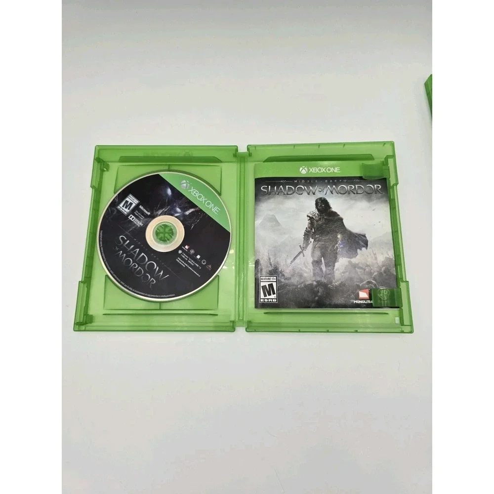 Middle Earth Shadow Of Mordor & Shadow‎ Of War Xbox One Lot Bundle